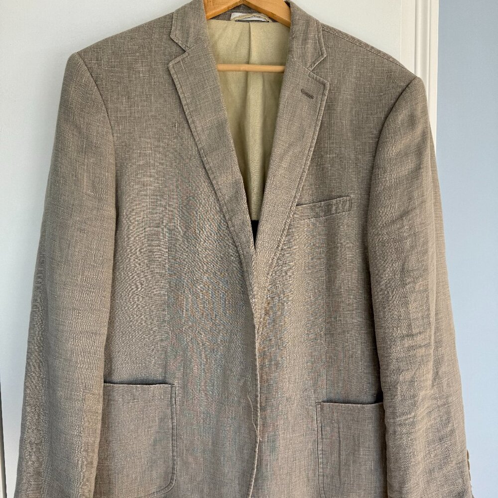 MEN'S CALVIN KLEIN LINEN JACKET